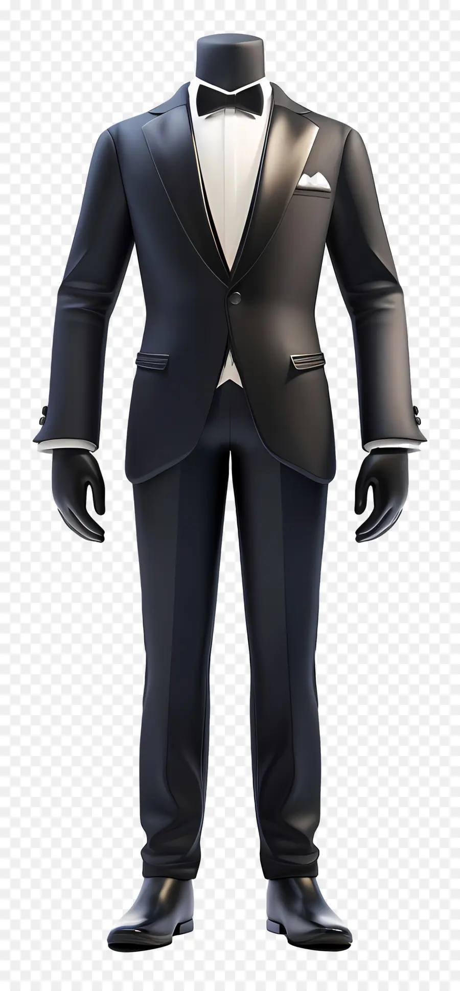 Traje Formal Para Homens，Terno Preto PNG