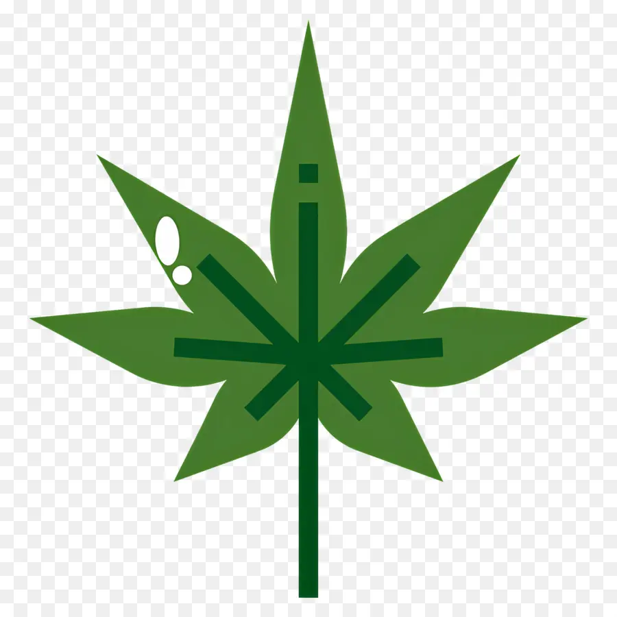 Folha De Maconha，Folha PNG