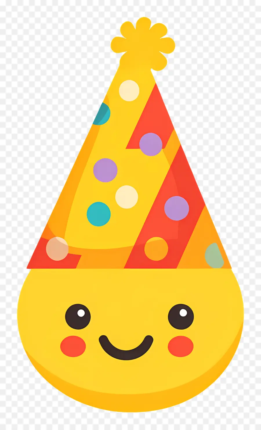 Emoji De Aniversário，Chapéu De Festa PNG