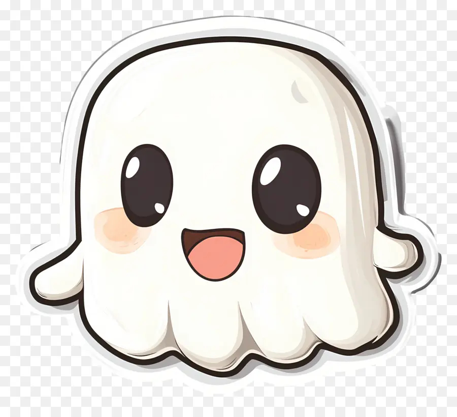 Fantasma Kawaii，Fantasma Fofo PNG