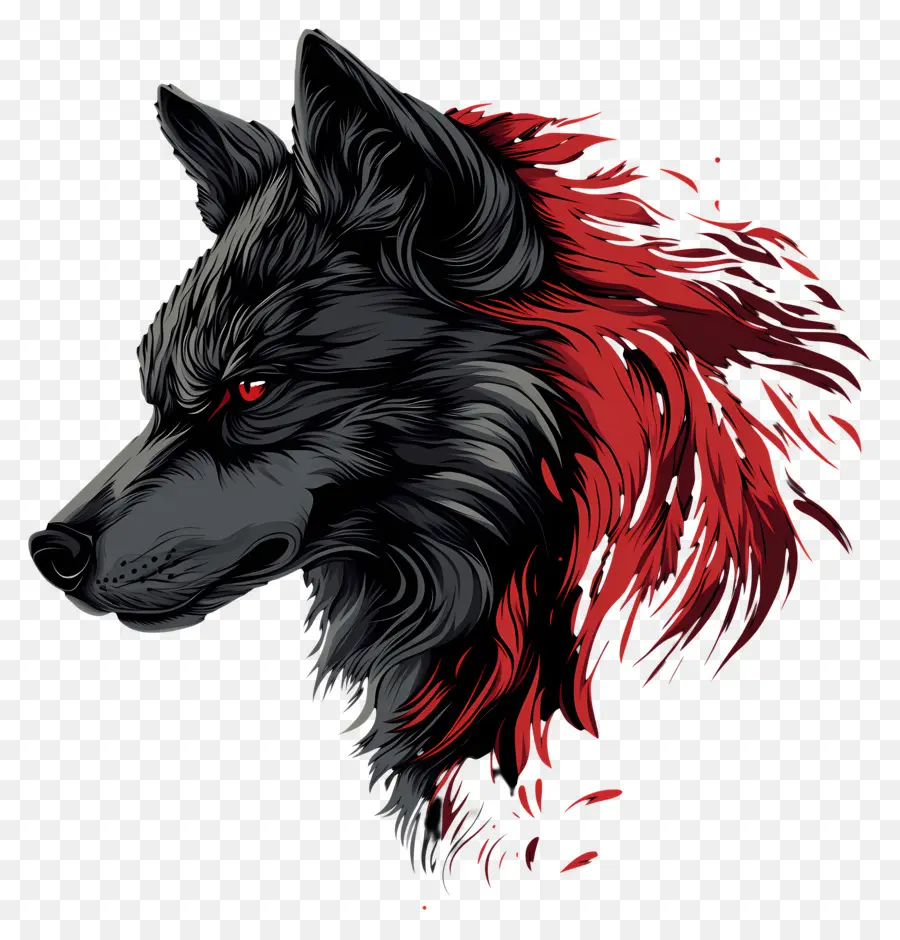 Fantasia Lobo，Lobo Negro PNG