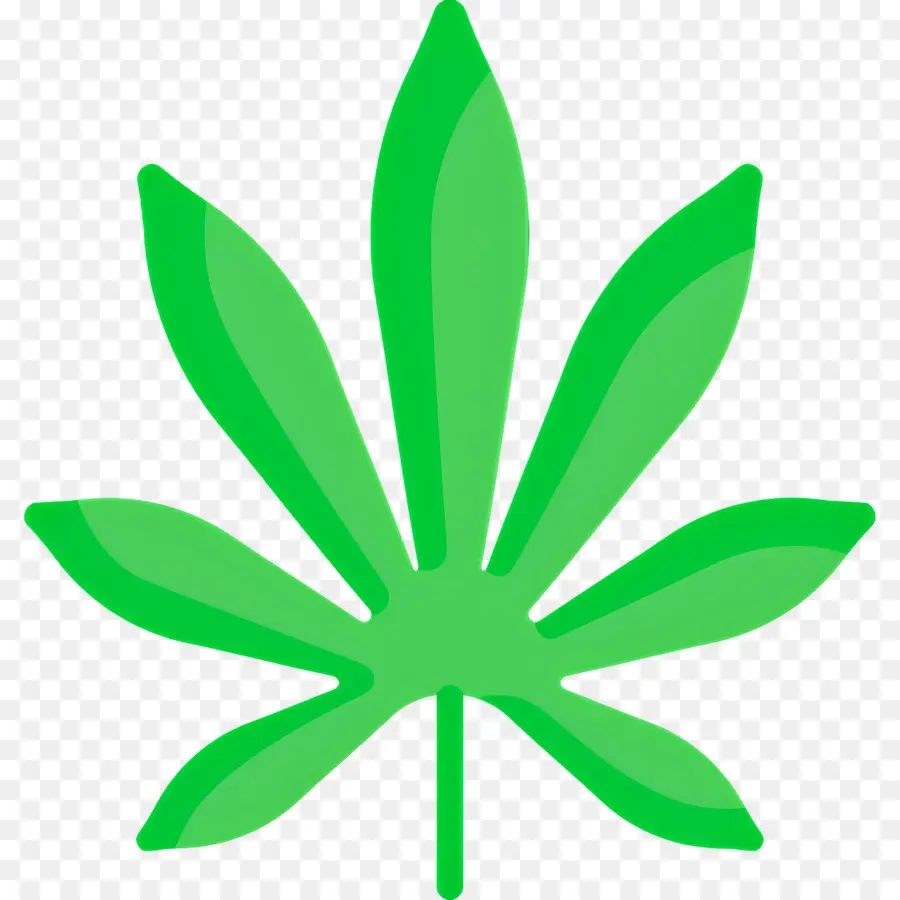 Folha De Maconha，Folha PNG