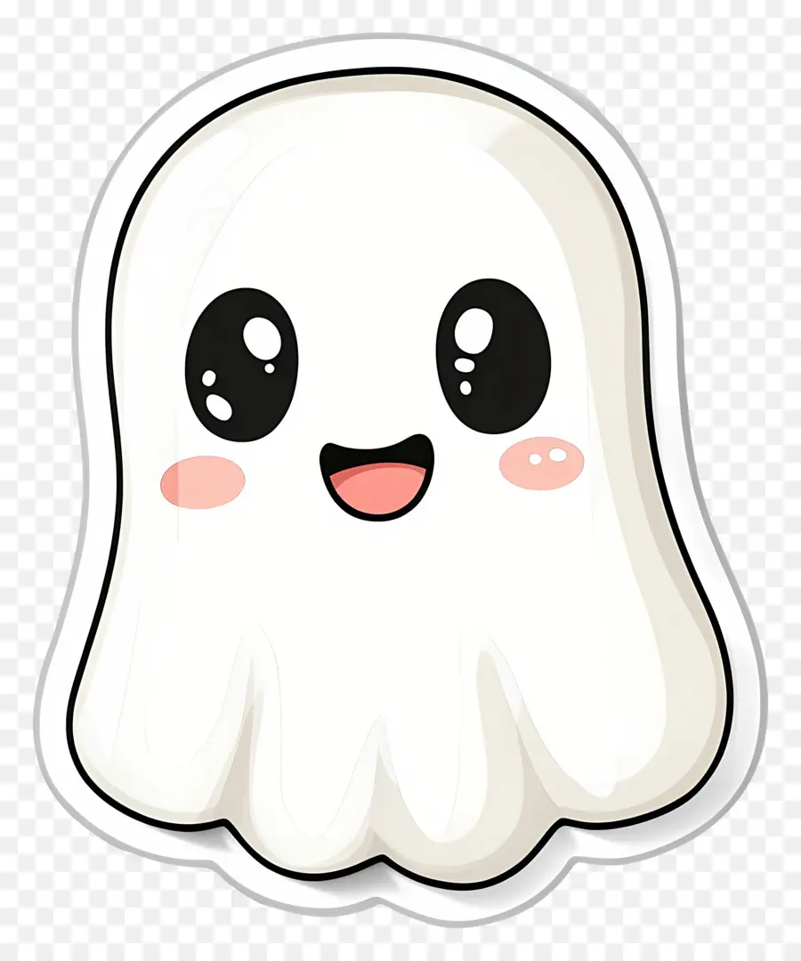 Fantasma Kawaii，Fantasma Fofo PNG