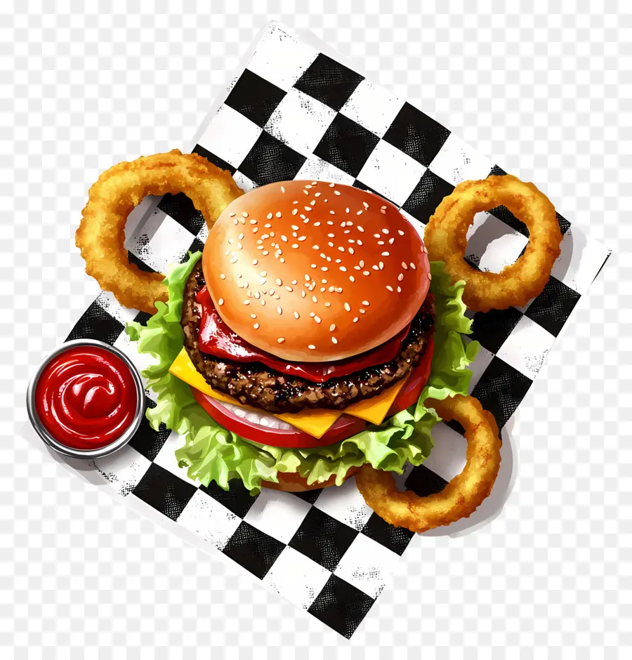 Hambúrguer Americano，Hambúrguer PNG