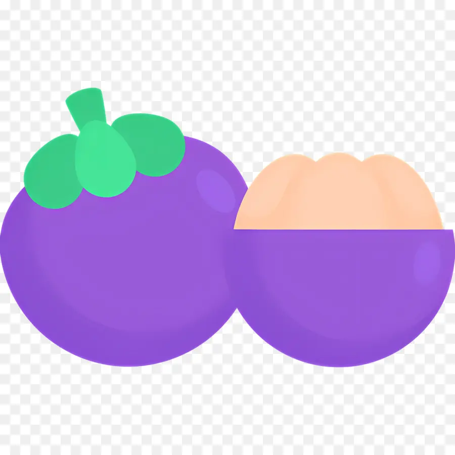 Mangostão，Mangostão Roxo PNG