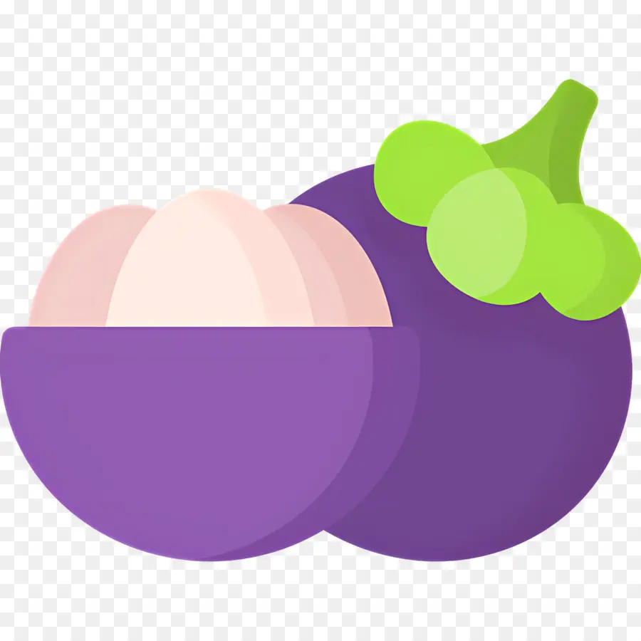 Mangostão，Mangostão Roxo PNG