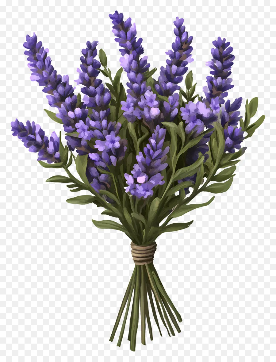 Buquê De Lavanda，Lavanda PNG