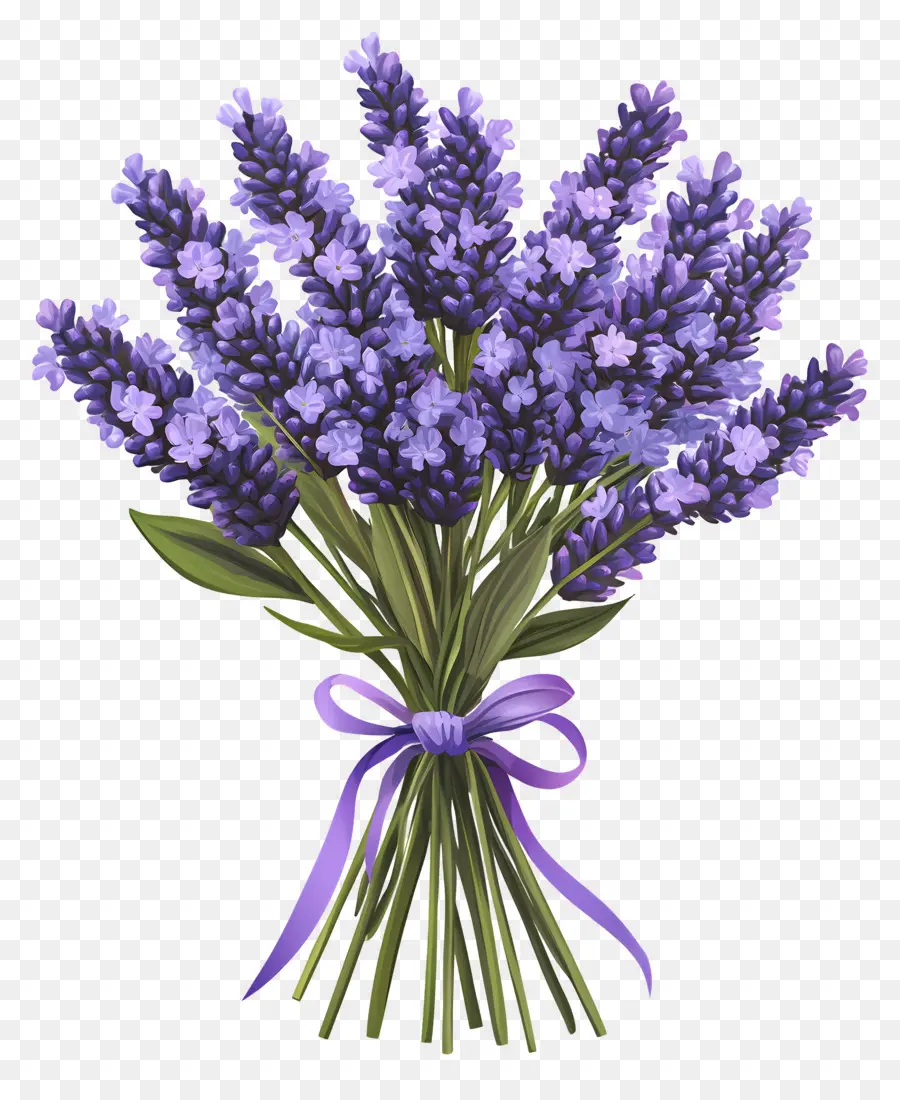 Buquê De Lavanda，Flores PNG