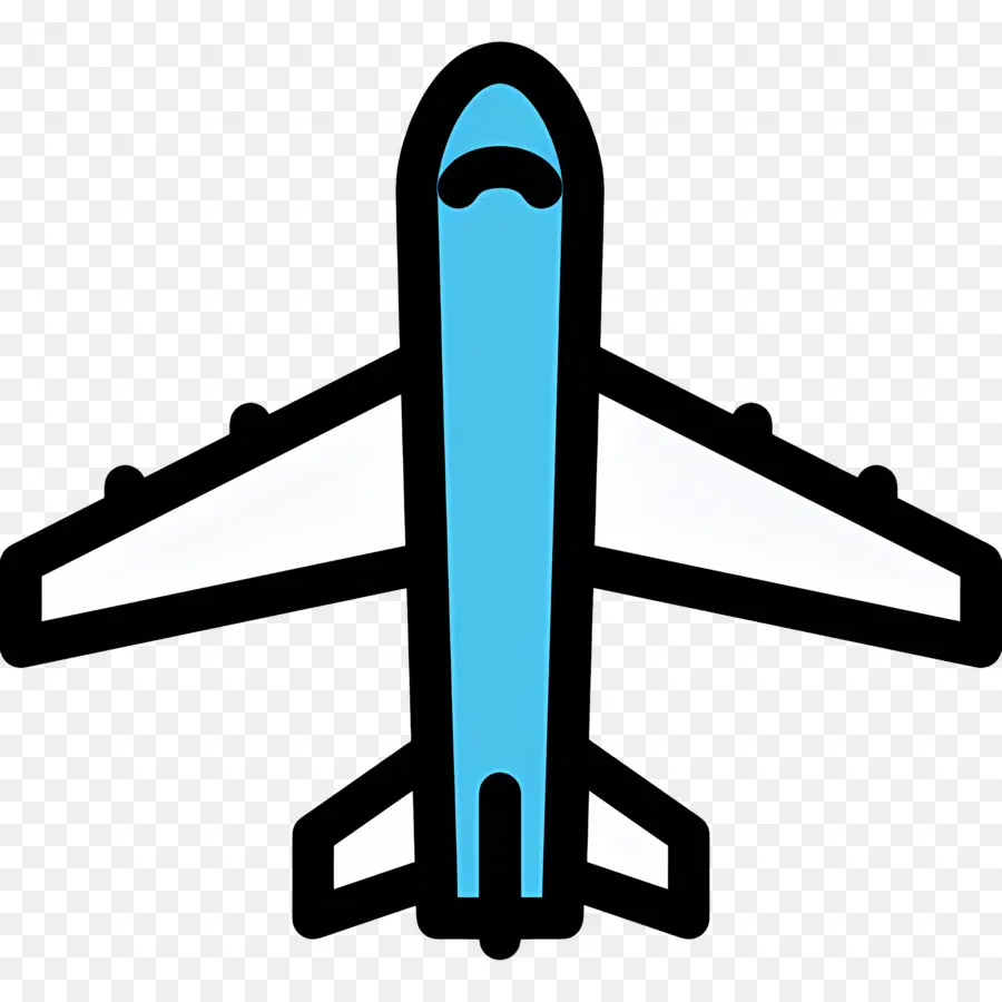 Avião，Avião Azul PNG