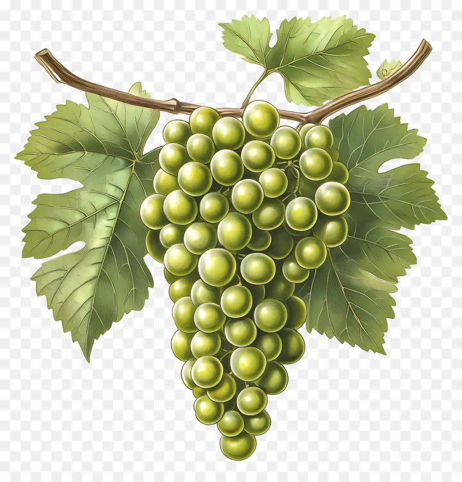 Uva Verde，Uvas PNG