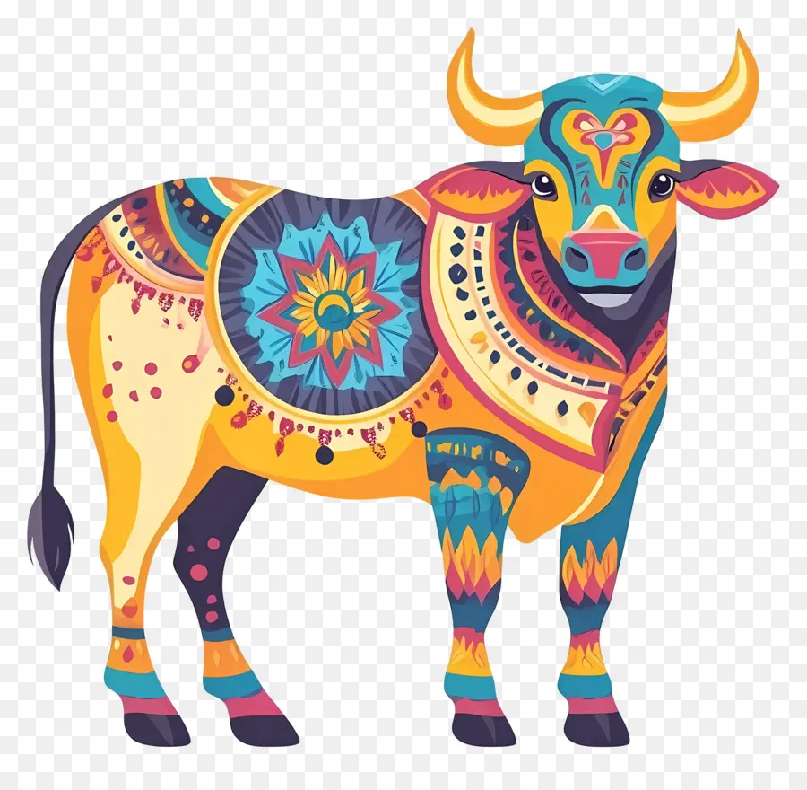 Vaca Pongal，Vaca Azul PNG