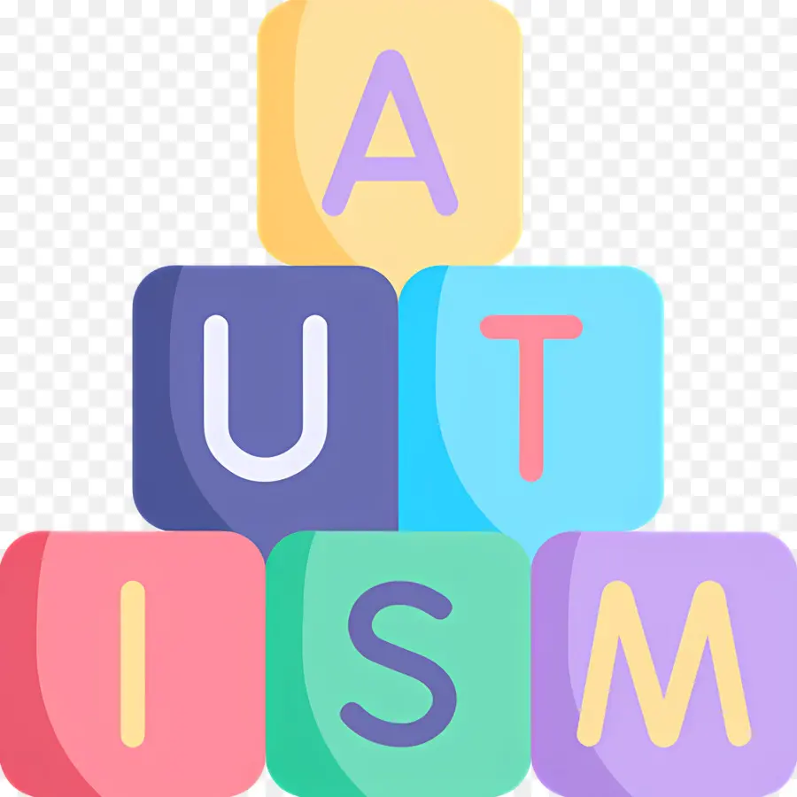 Autismo，Blocos De Autismo PNG