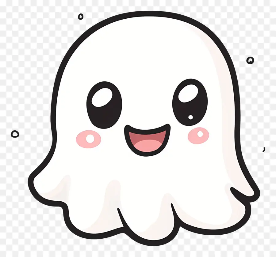 Fantasma Kawaii，Fantasma Fofo PNG