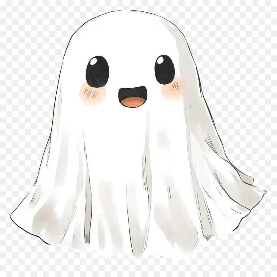 Fantasma Fofo，Sorrindo PNG