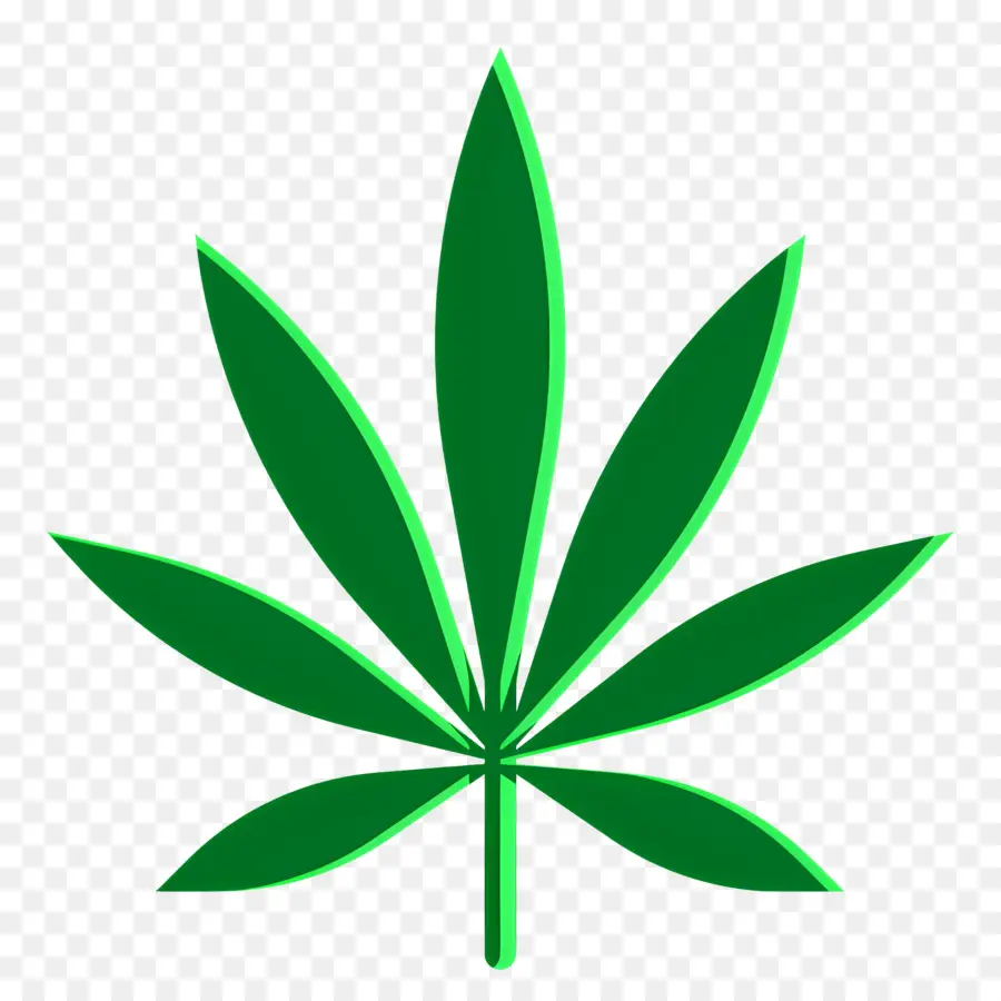 Folha De Cannabis，Folha PNG