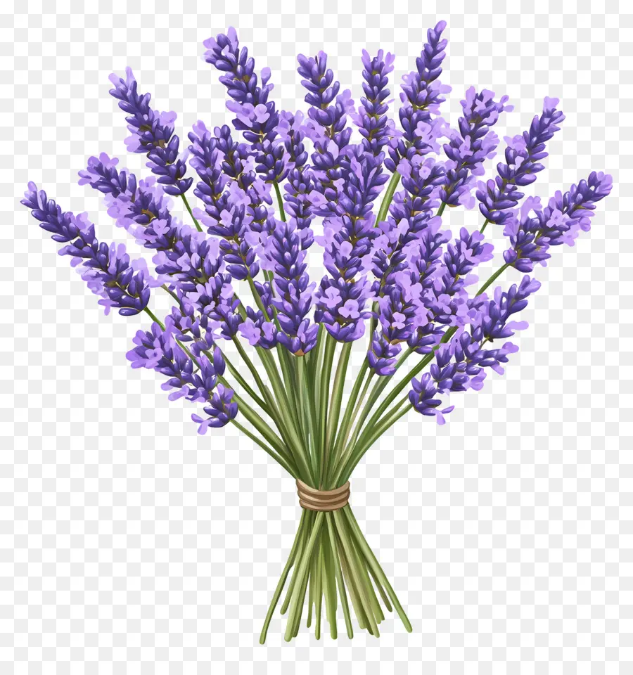 Buquê De Lavanda，Lavanda PNG