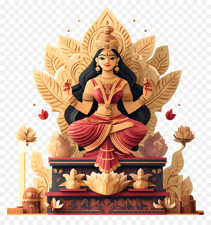 Maha Saptami，Deusa PNG