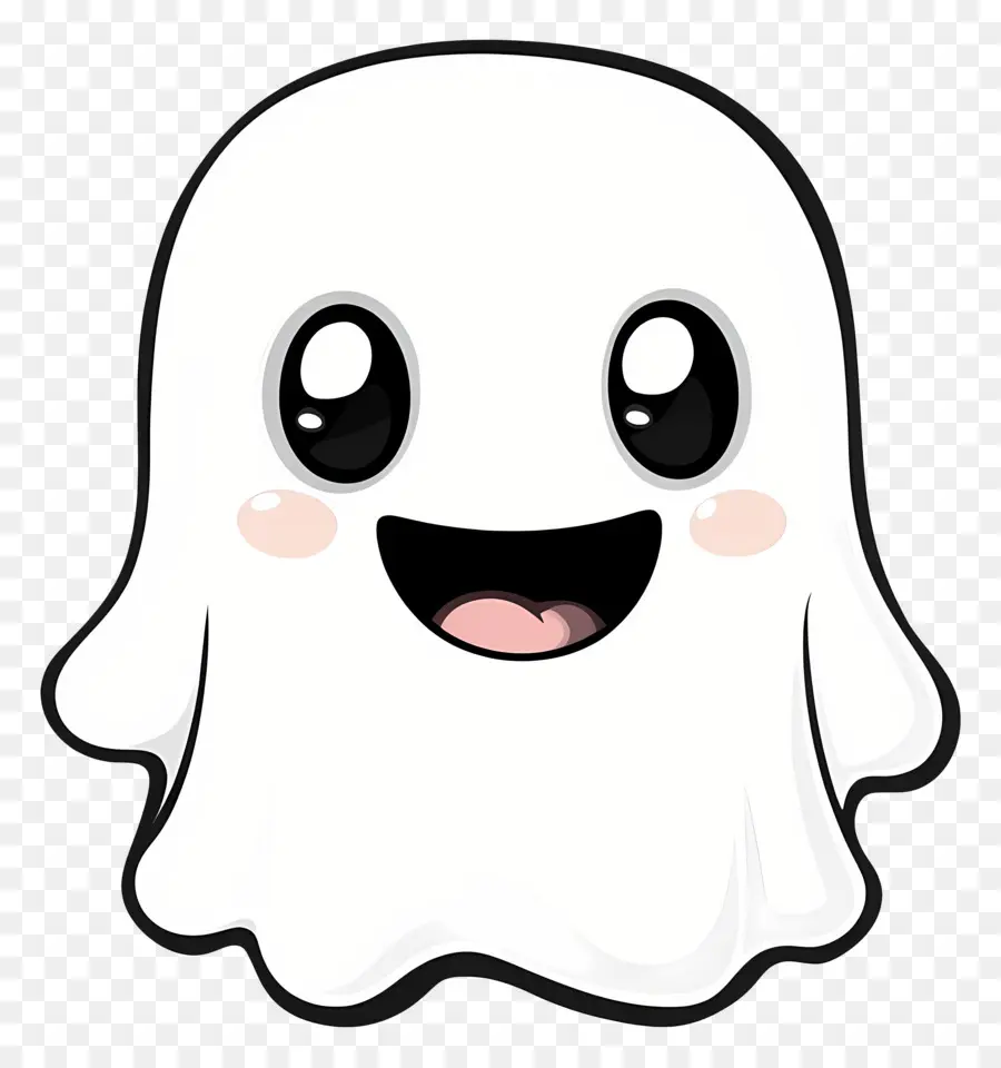 Fantasma Kawaii，Fantasma Fofo PNG