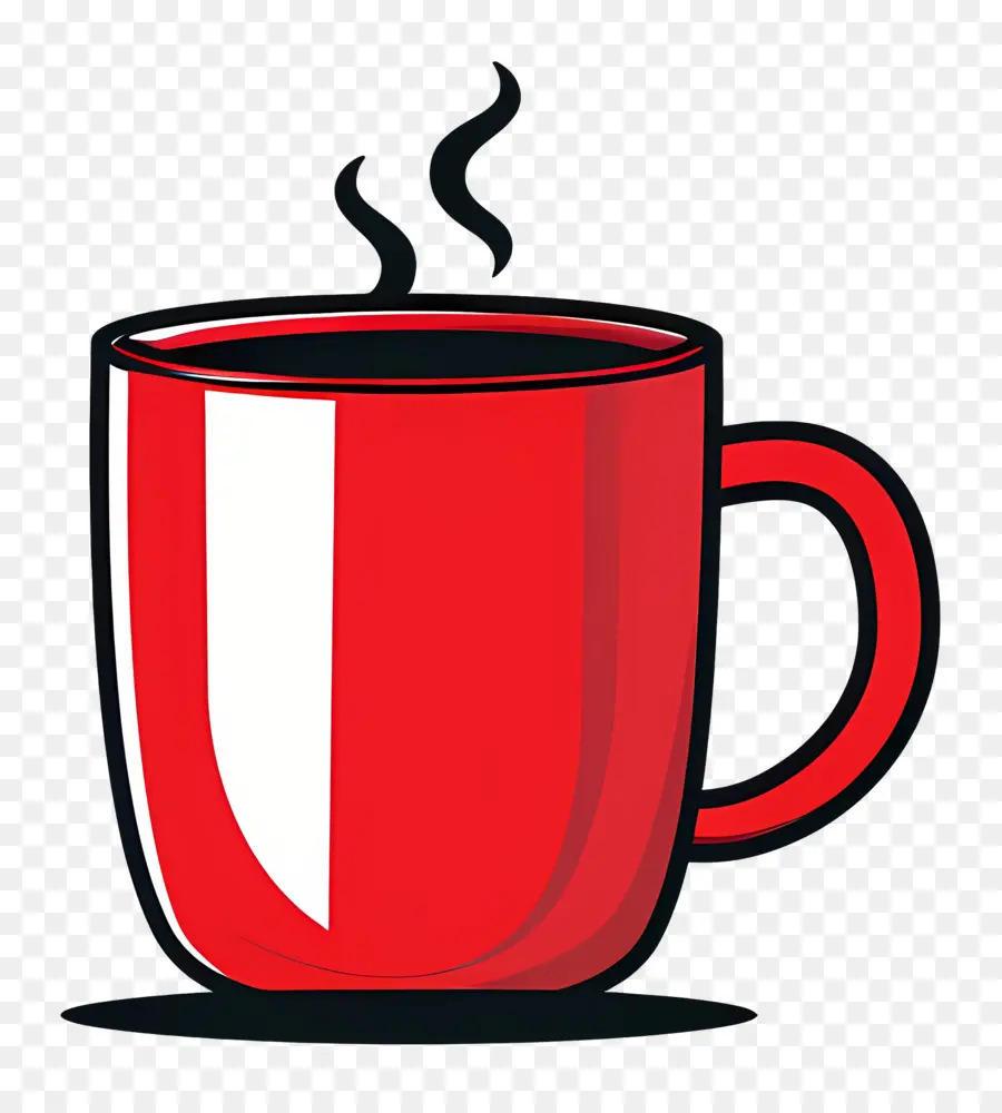 Xícara De Café Vermelha，Copa Vermelha PNG