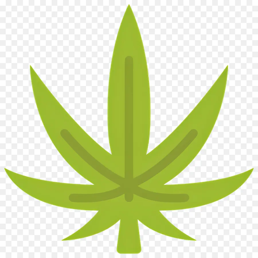 Folha De Cannabis，Folha PNG