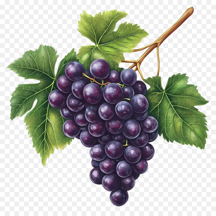 Cacho De Uvas，Uvas PNG