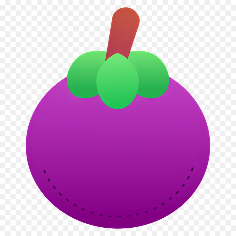 Mangostão，Fruta PNG