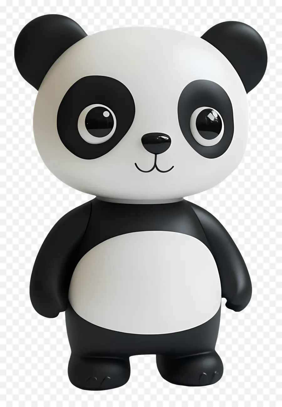 Urso Panda，Estatueta De Panda PNG