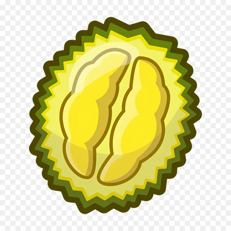 Durião，Durian Amarelo PNG