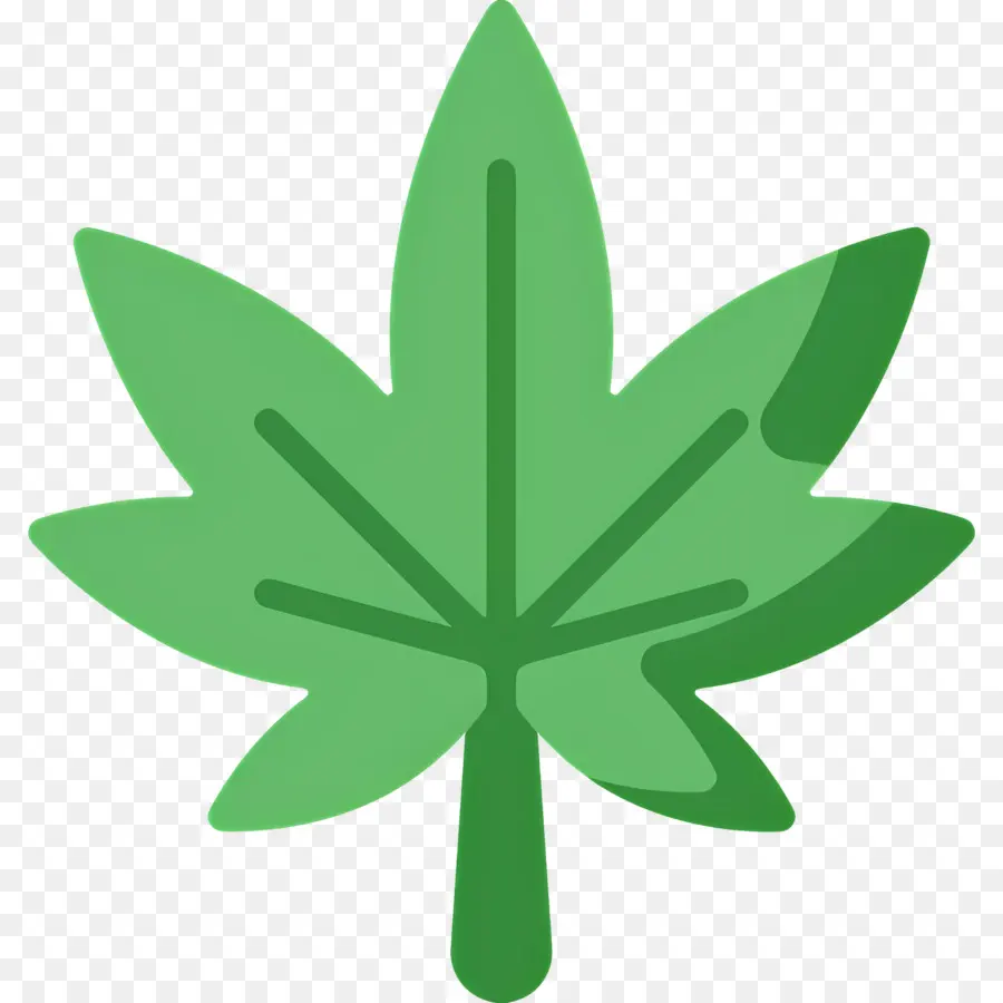 Folha De Cannabis，Folha PNG