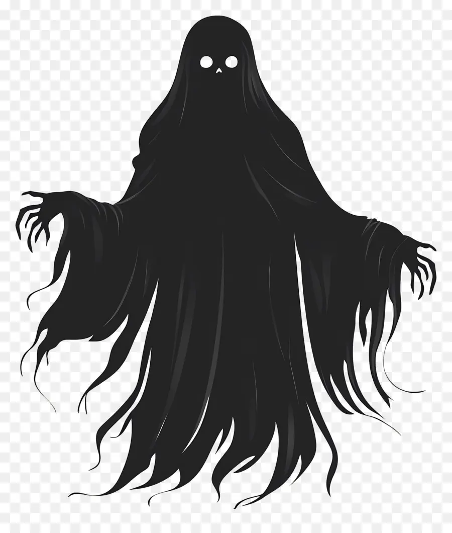 Silhueta Fantasma，Fantasma PNG