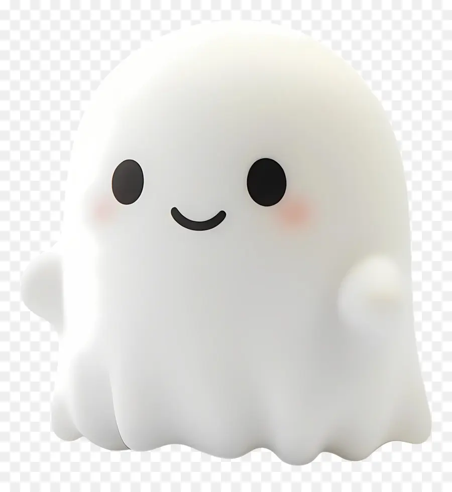 Fantasma Kawaii，Fantasma Feliz PNG