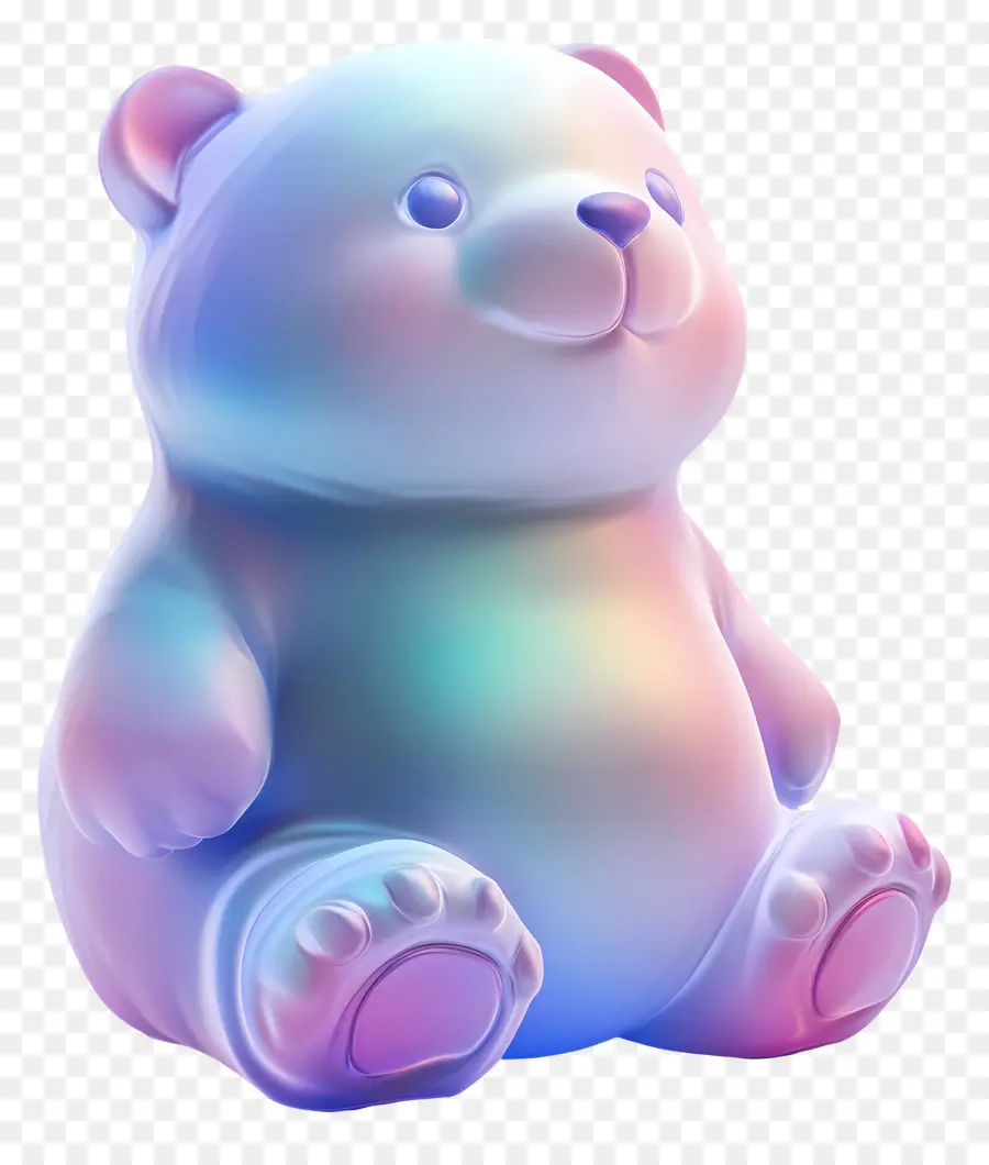 Urso De Gelo，Urso Fofo PNG