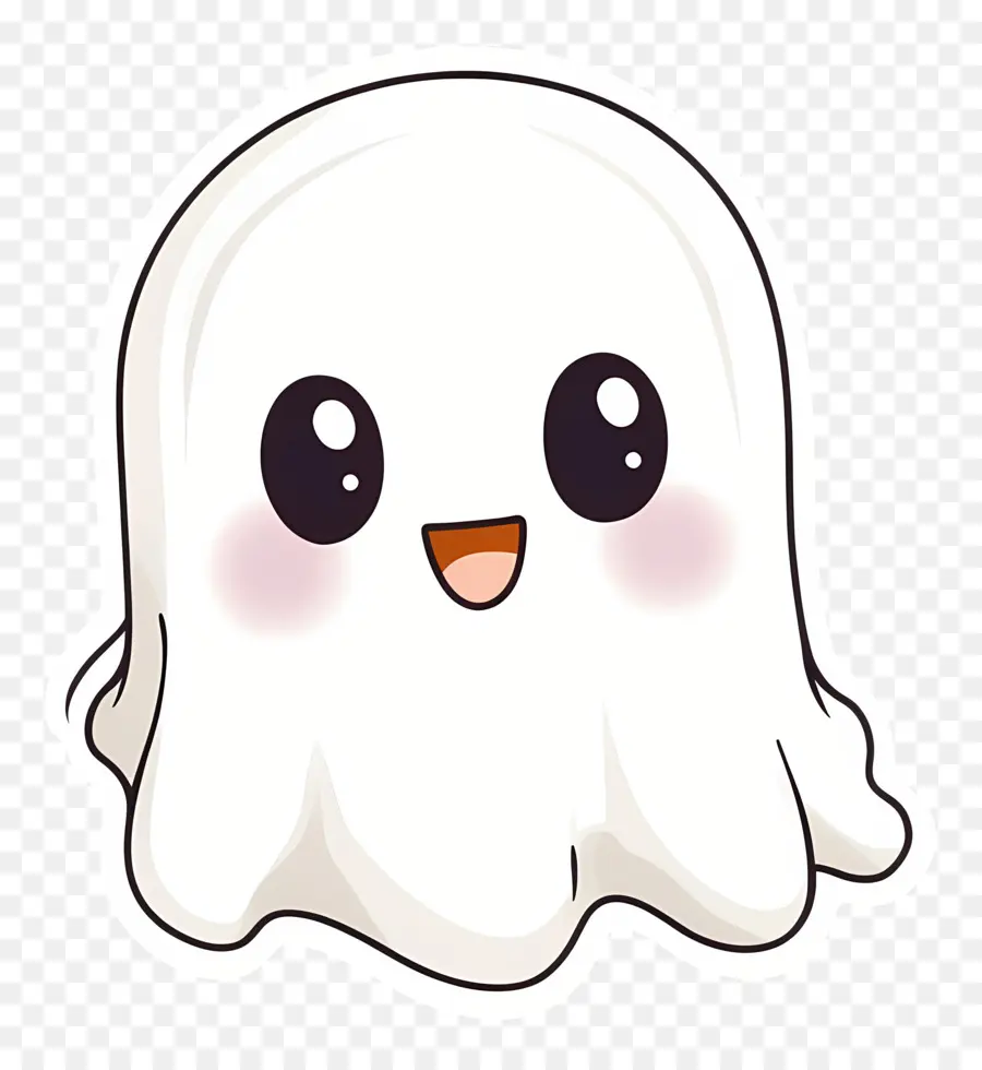 Fantasma Kawaii，Fantasma Fofo PNG