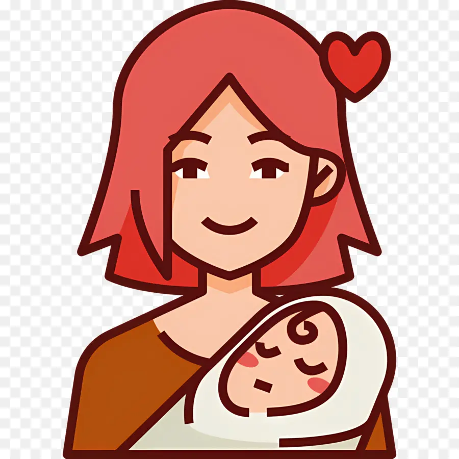 Mãe E Bebê，Amor PNG