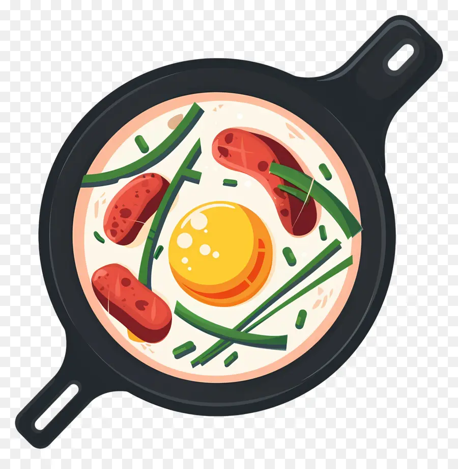 Omelete，Ovo Frito PNG