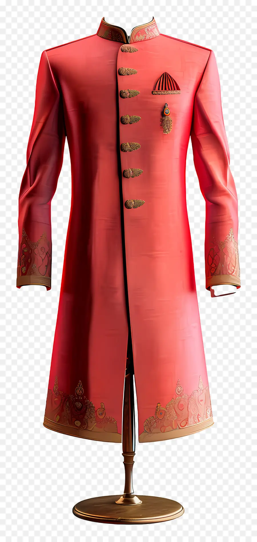 Traje Formal Indiano，Casaco Tradicional PNG