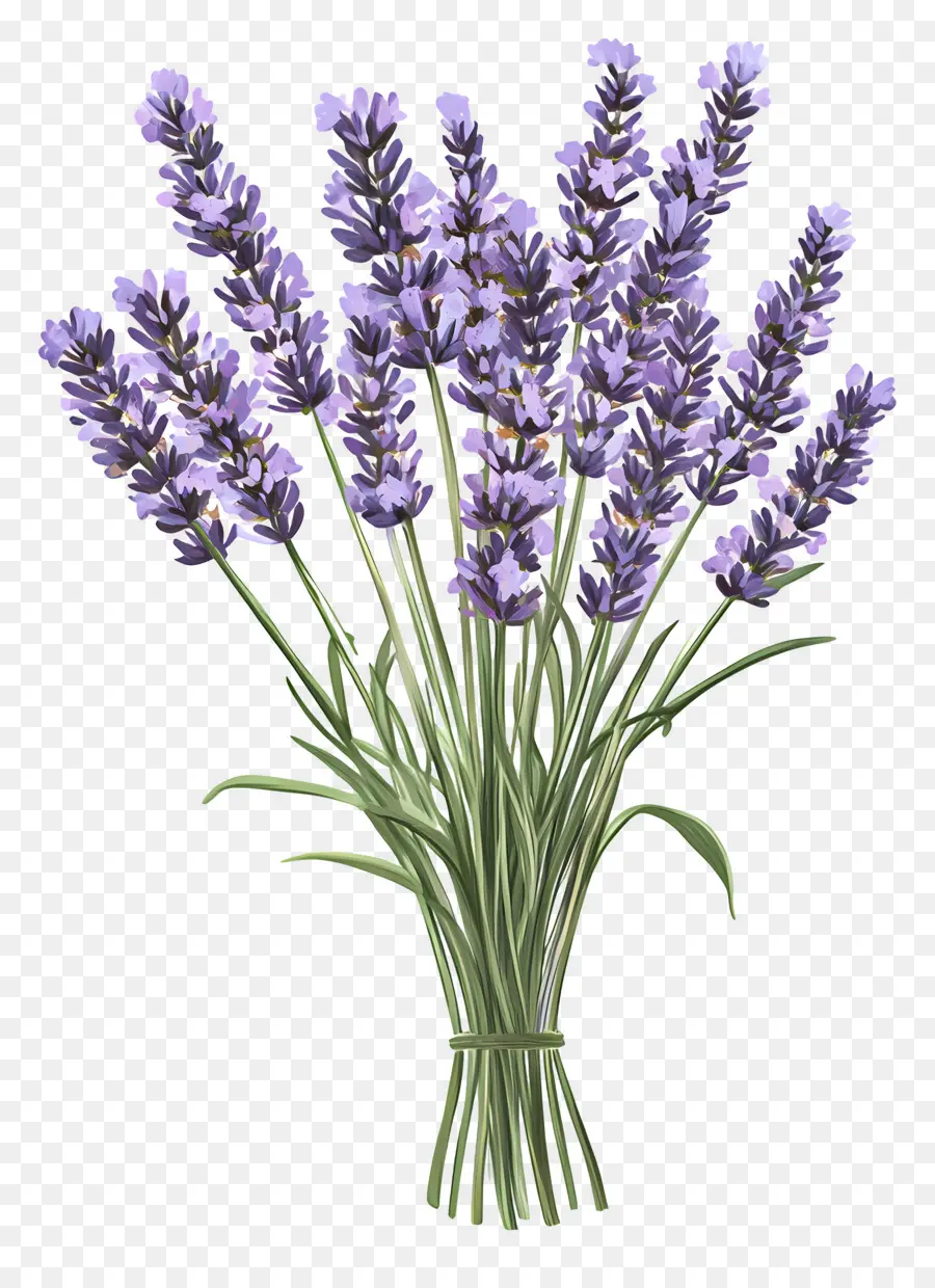 Buquê De Lavanda，Lavanda PNG