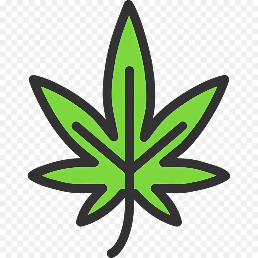 Folha De Cannabis，Folha PNG