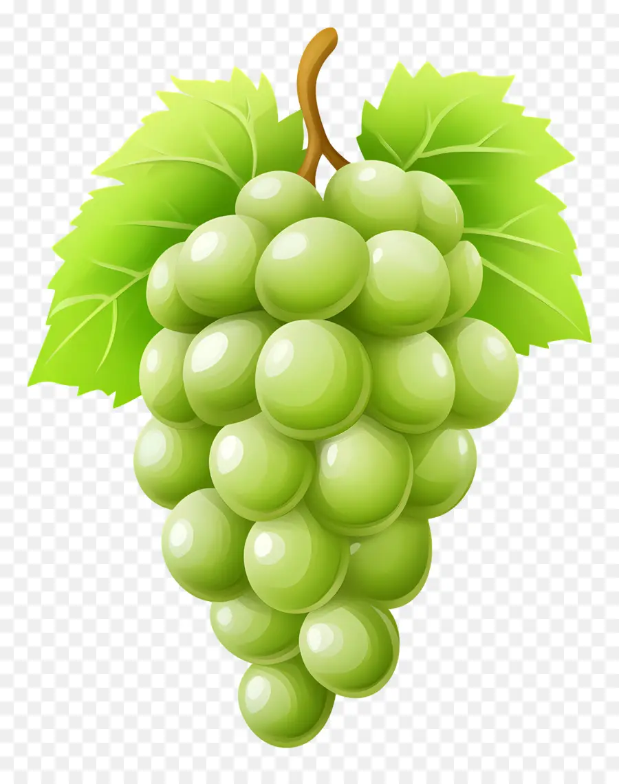 Uva Verde，Uvas PNG