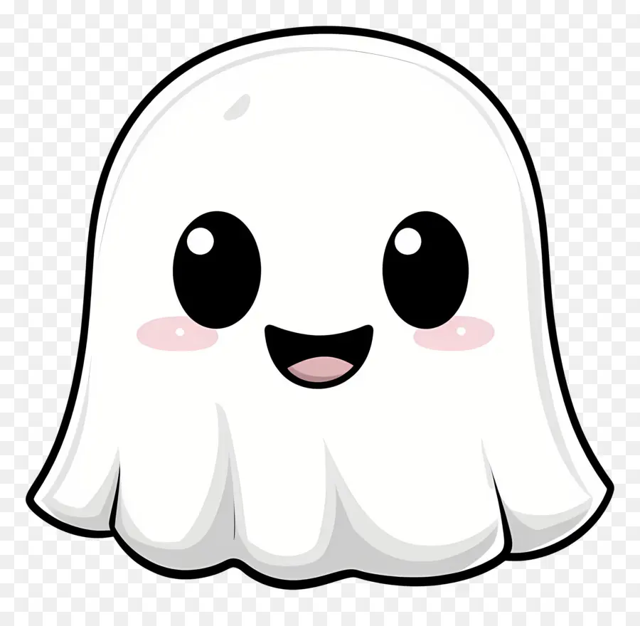 Fantasma Kawaii，Fantasma Fofo PNG