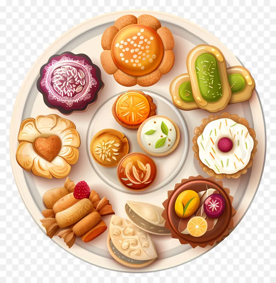 Doces Indianos，Doces Sortidos PNG