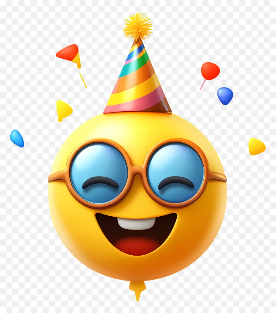 Emoji De Aniversário，Emoji De Festa PNG