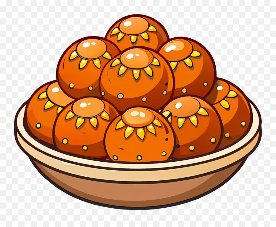 Doces Indianos，Laddu PNG