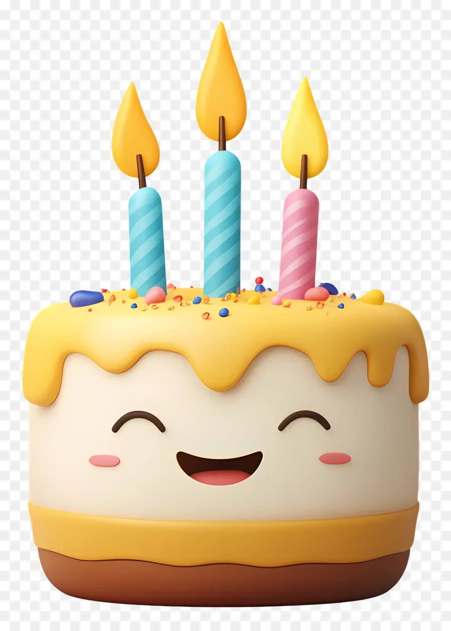 Emoji De Aniversário，Bolo De Aniversário PNG