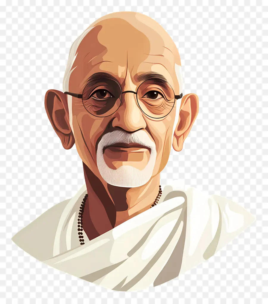 Gandhi，Homem Idoso PNG