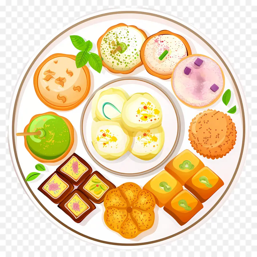 Doces Indianos，Doces Sortidos PNG