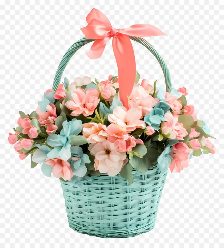 Cesta De Flores De Aniversário，Cesta De Flores PNG