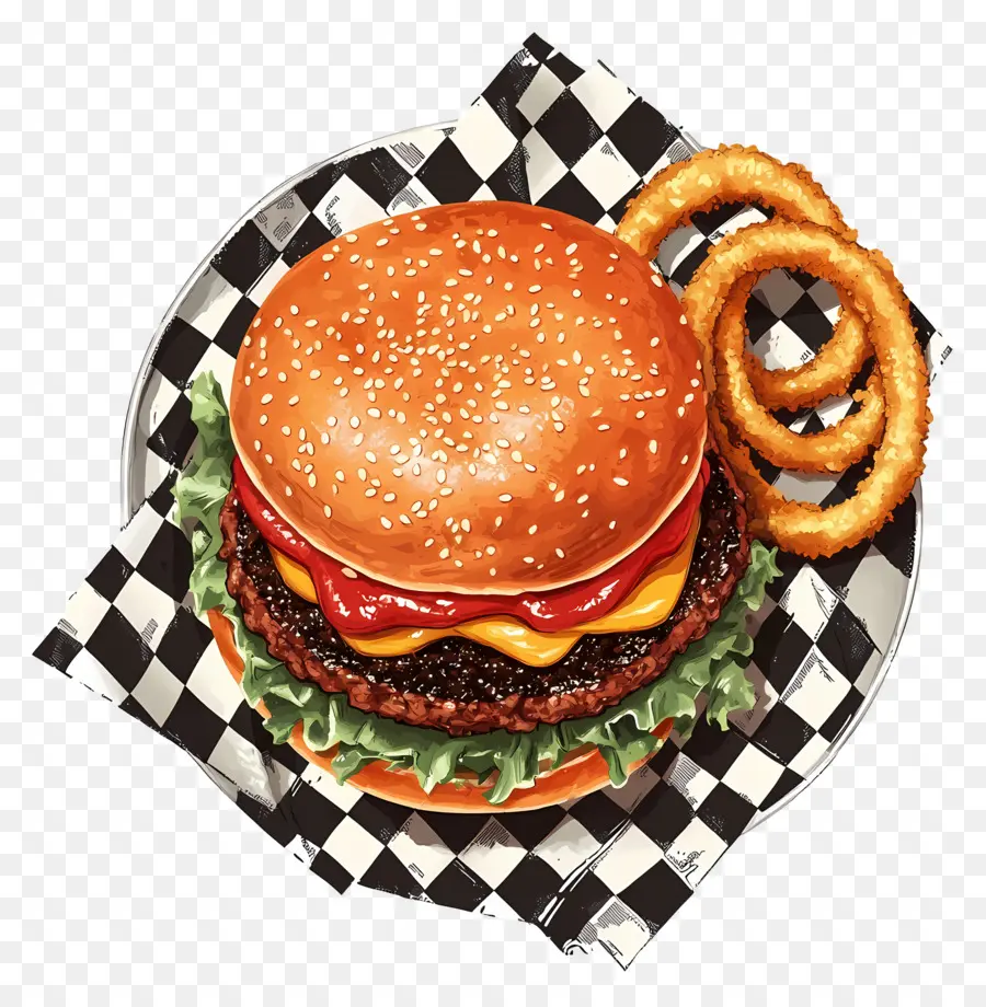 Hambúrguer Americano，Hambúrguer PNG