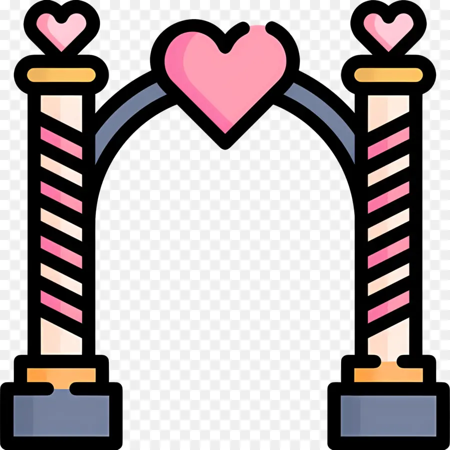 Arco De Casamento，Amor PNG