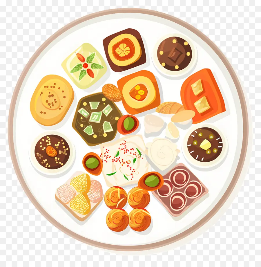 Doces Indianos，Doces Sortidos PNG